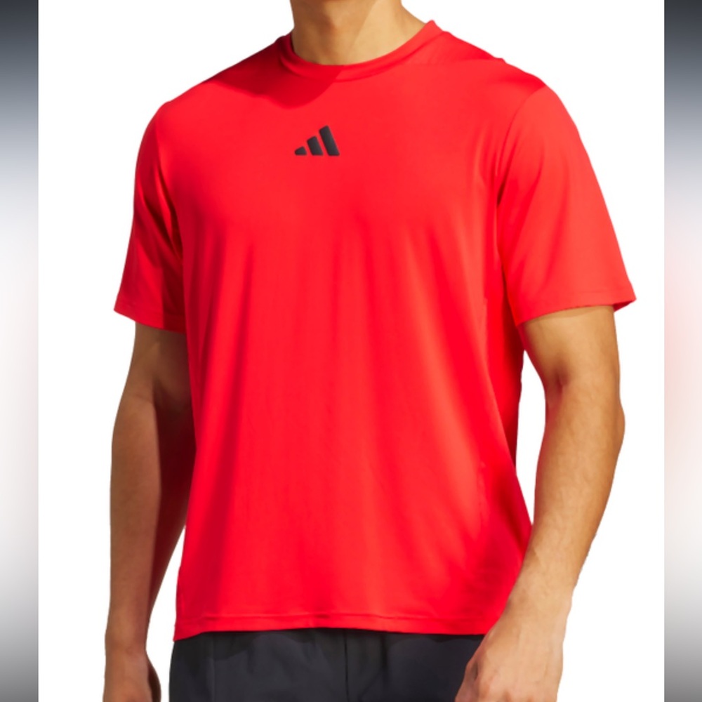 ADIDAS D4T INT. TEE MENS CLIMACOOL Training Pure Ruby Red Size Large